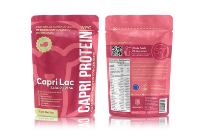 Capri Protein sabor Fresa con Colágeno Hidrolizado