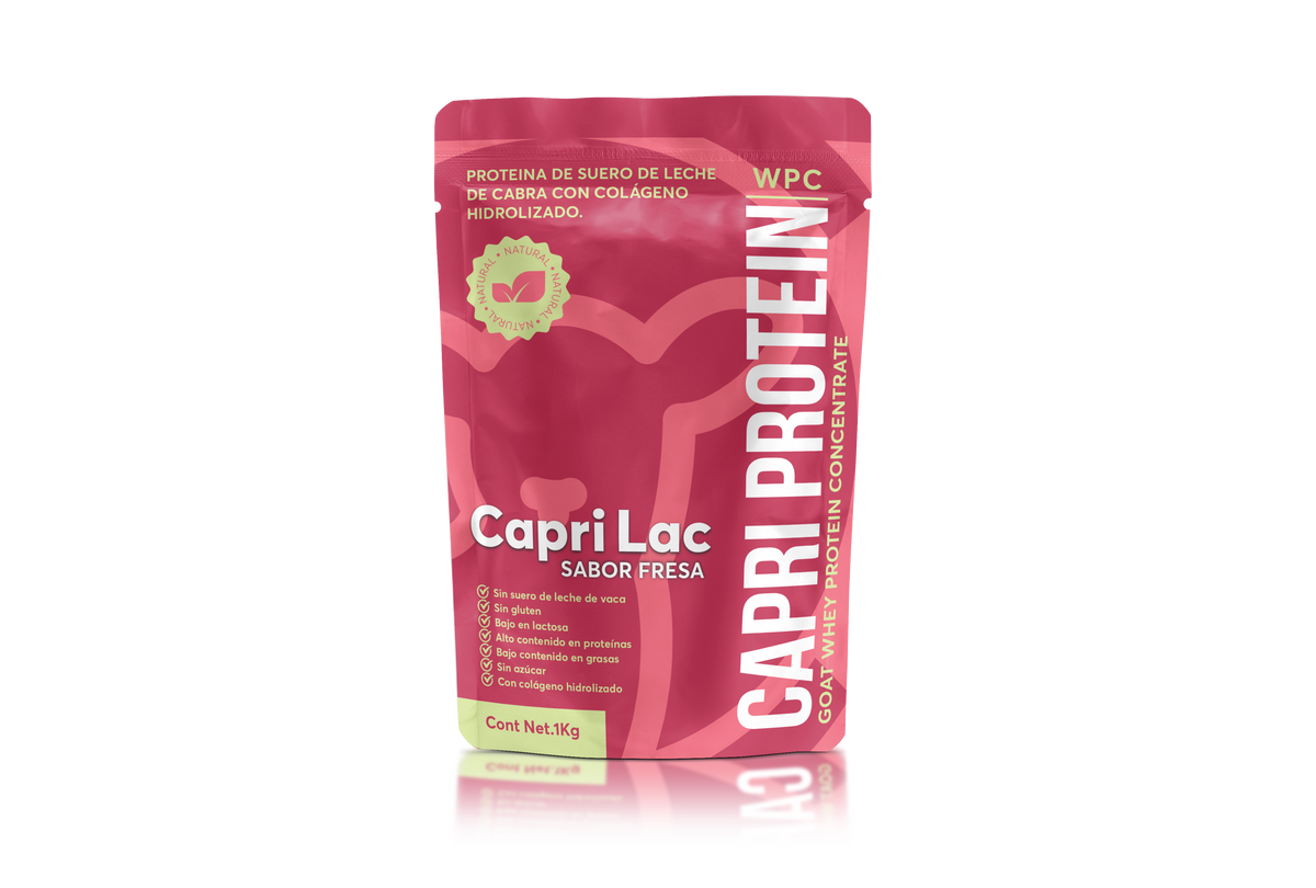 Capri Protein sabor Fresa con Colágeno Hidrolizado