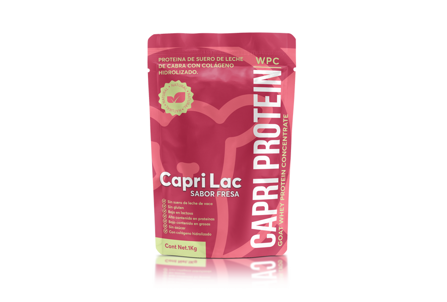 Capri Protein sabor Fresa con Colágeno Hidrolizado