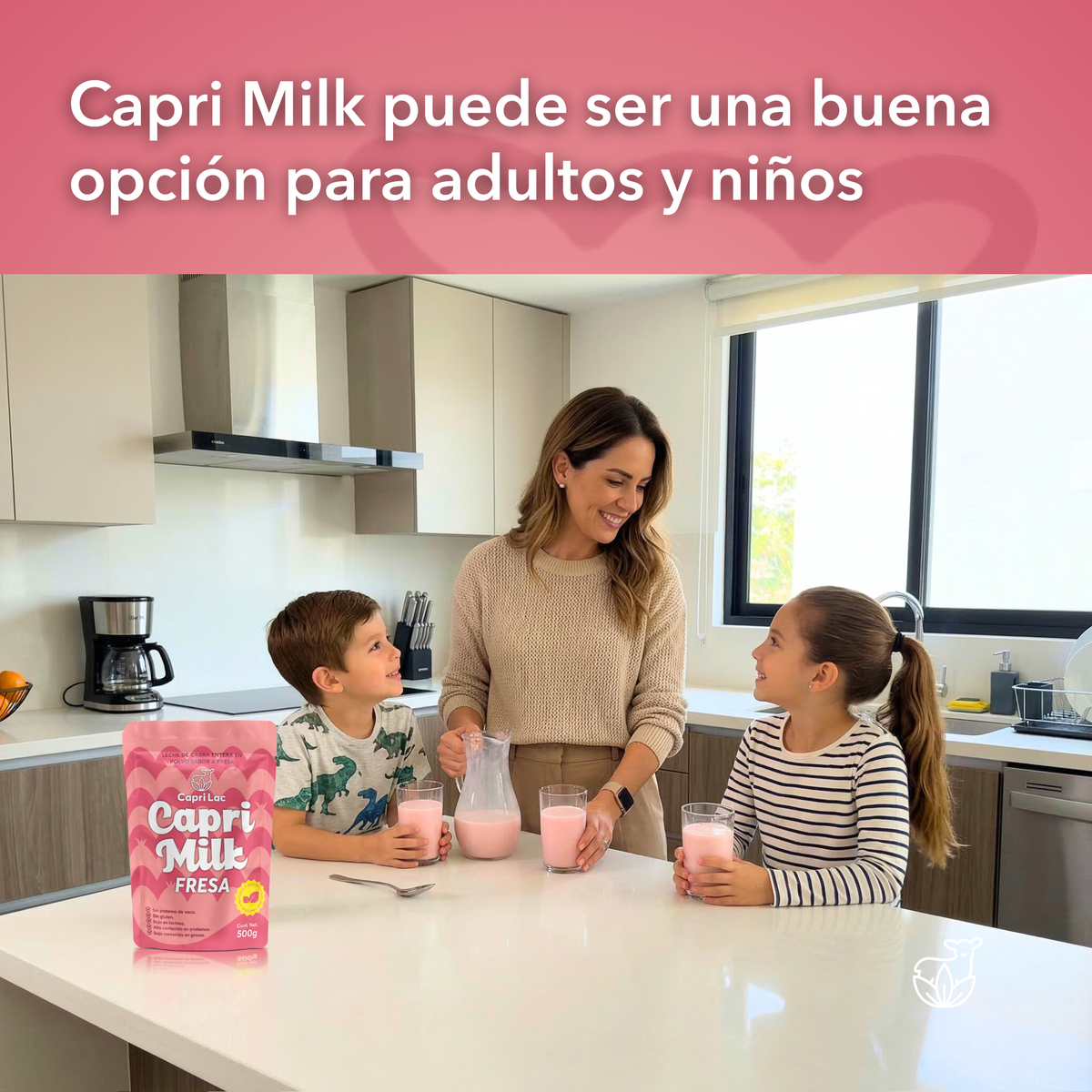 Capri Milk sabor Fresa