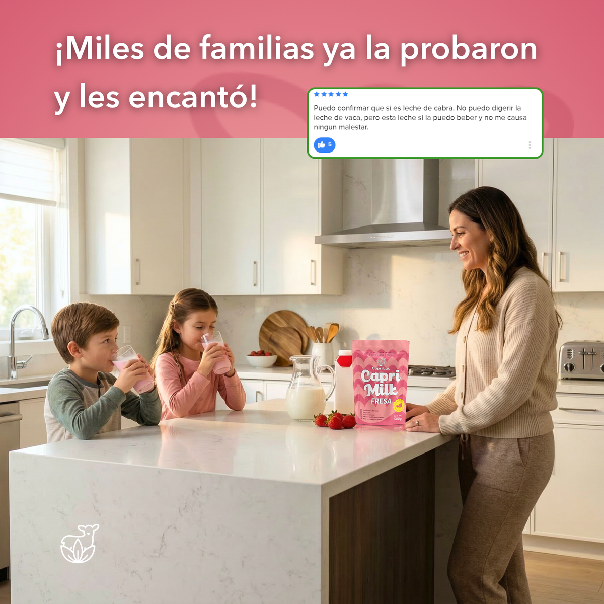 Capri Milk sabor Fresa