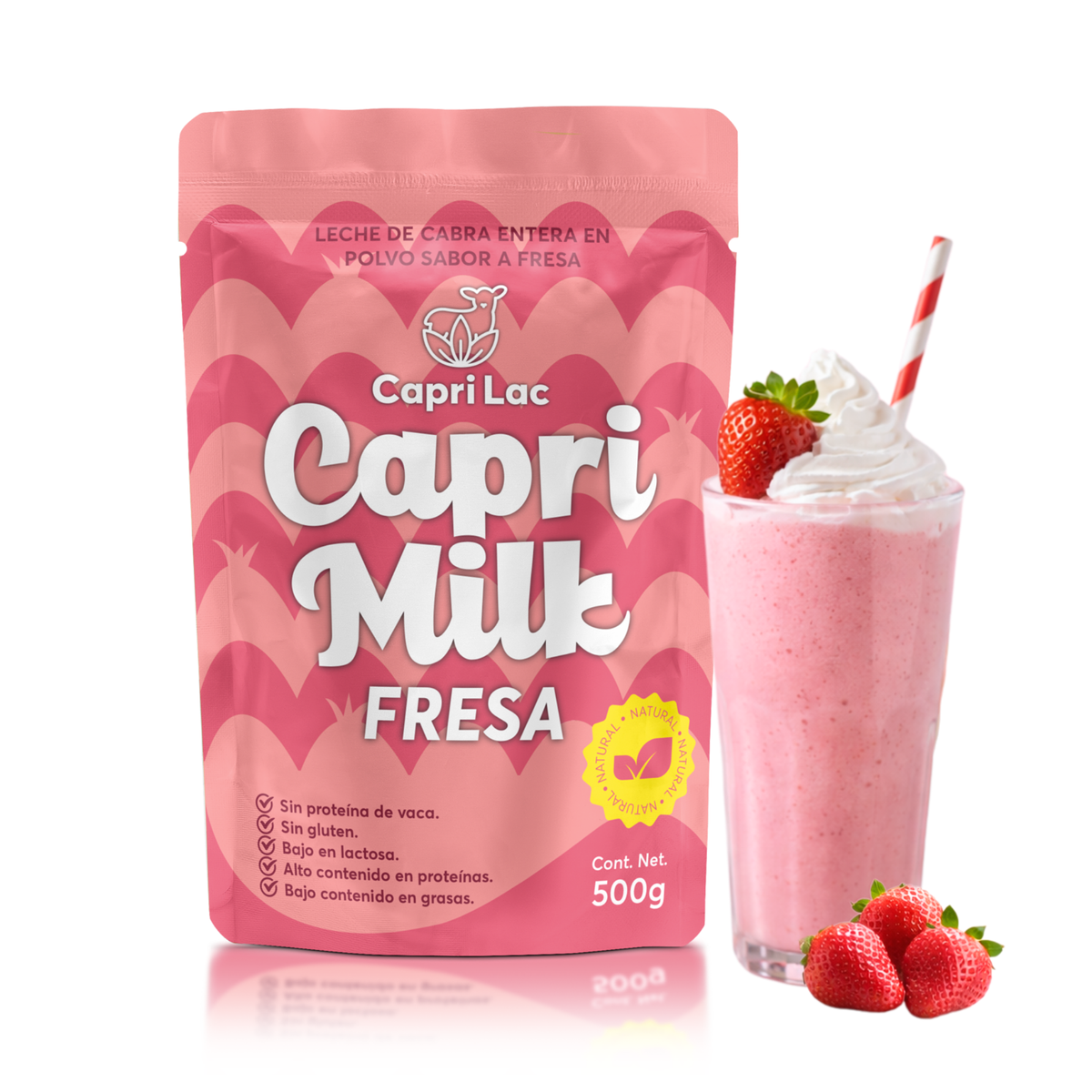 Capri Milk sabor Fresa