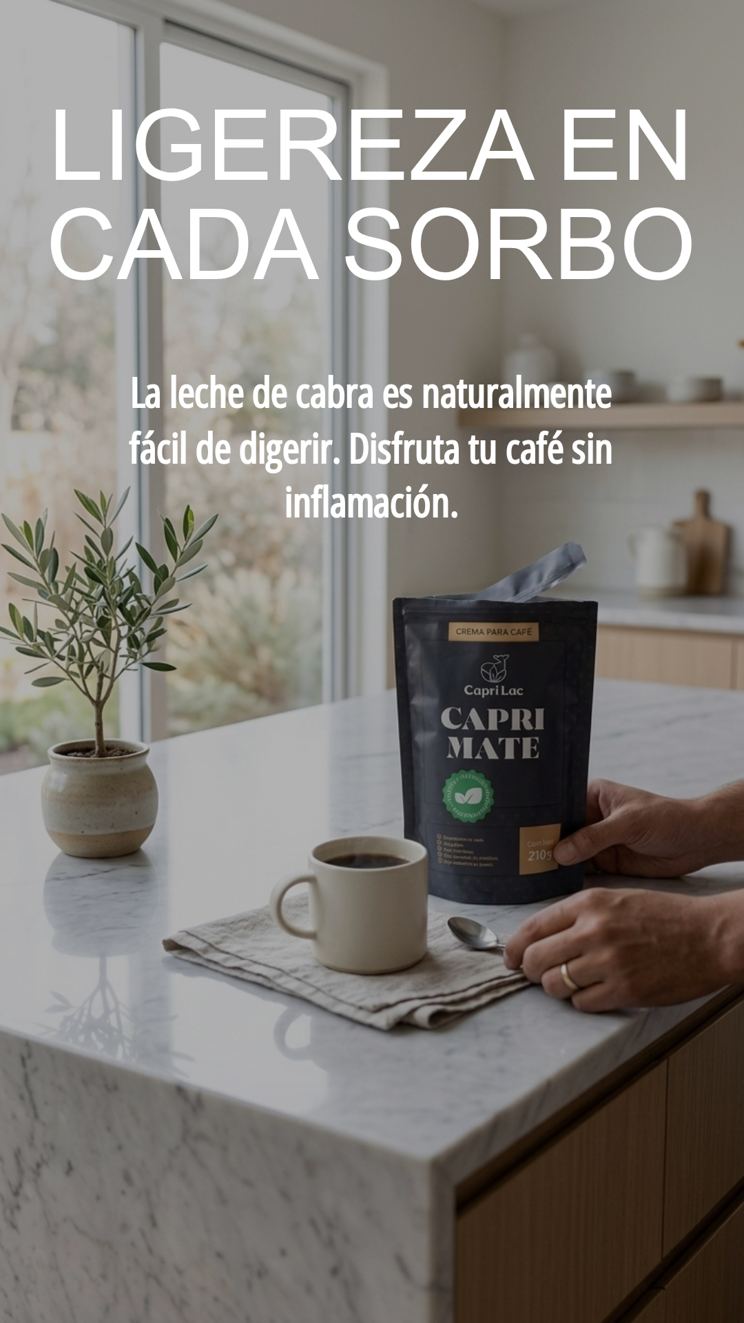 Capri Mate Crema para Café