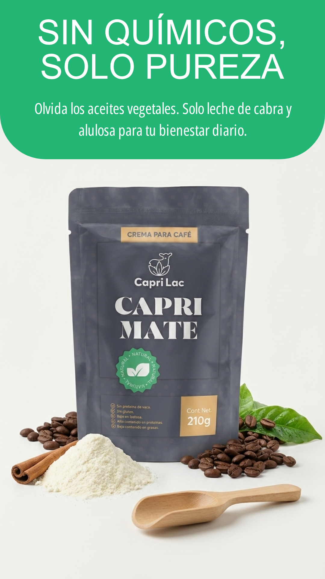 Capri Mate Crema para Café