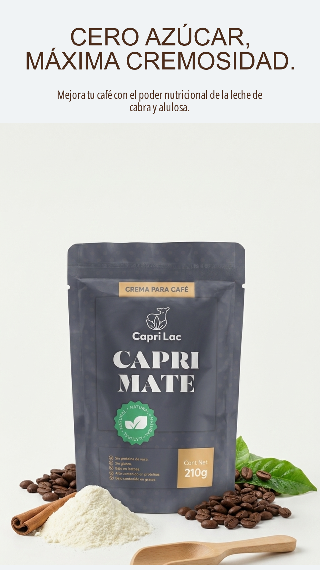 Capri Mate Crema para Café