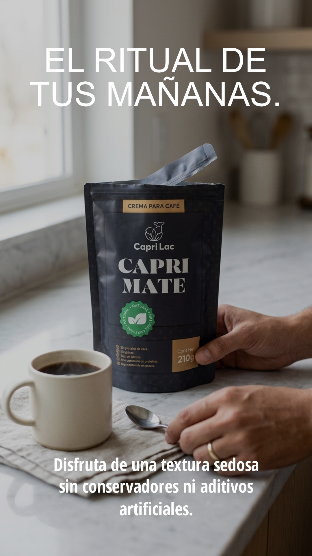 Capri Mate Crema para Café